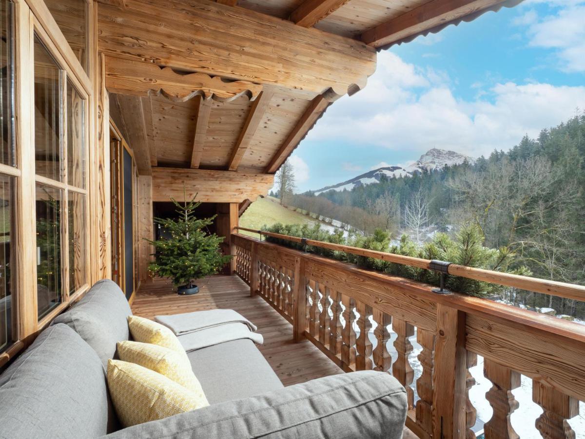 Luxusappartement Alpenliebe Oberndorf in Tirol Exteriör bild