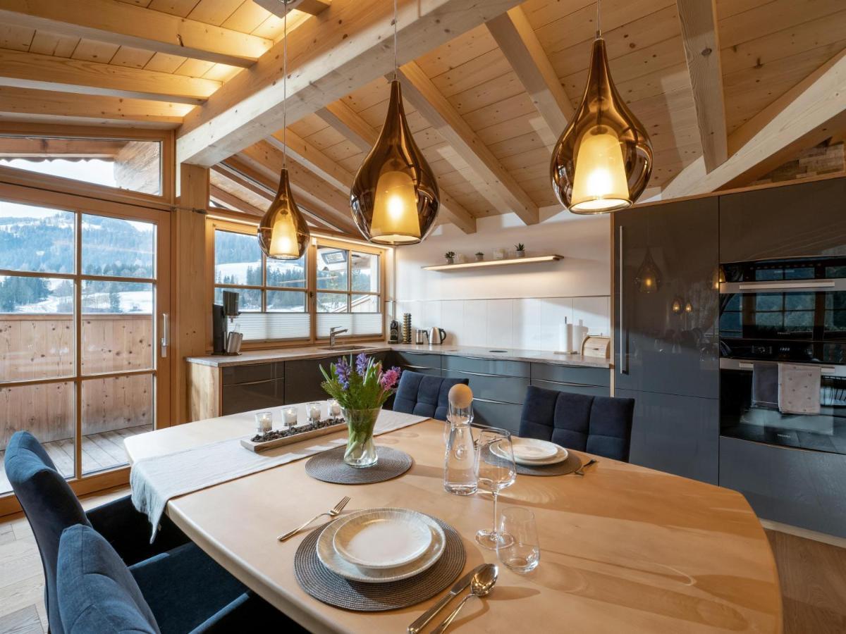 Luxusappartement Alpenliebe Oberndorf in Tirol Exteriör bild
