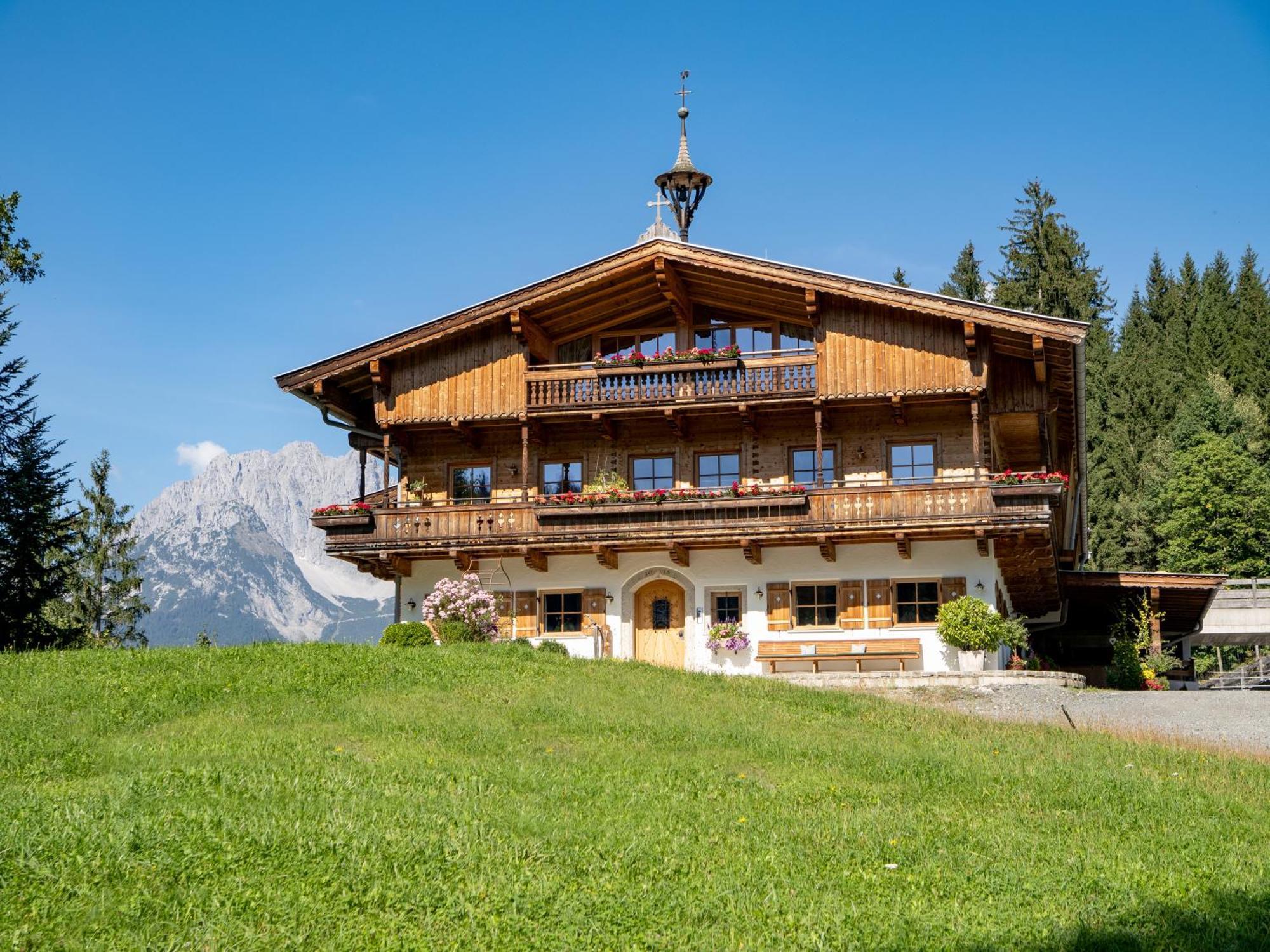 Luxusappartement Alpenliebe Oberndorf in Tirol Exteriör bild